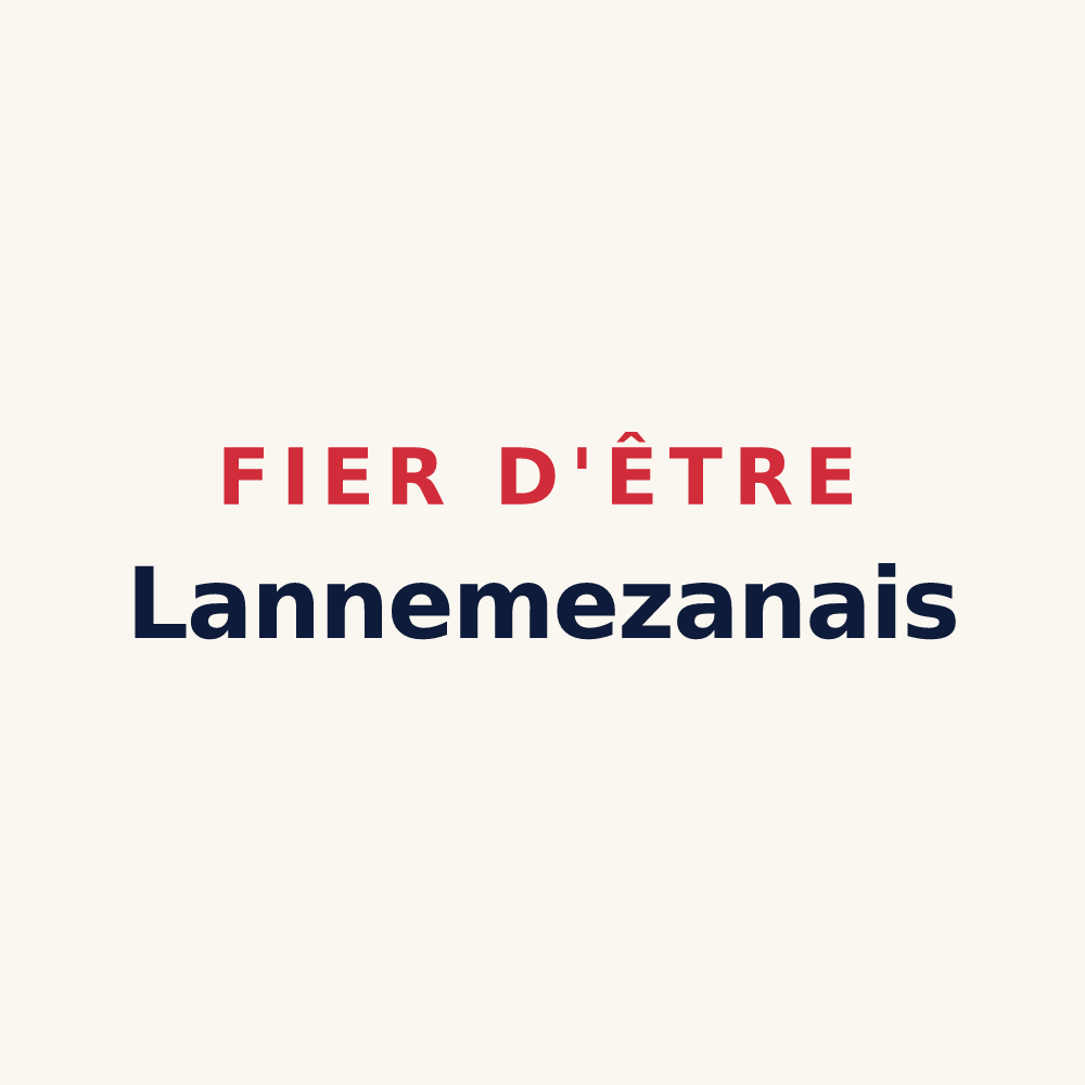 Tasse « Fier d'être Lannemezanais » — design pour Lannemezan