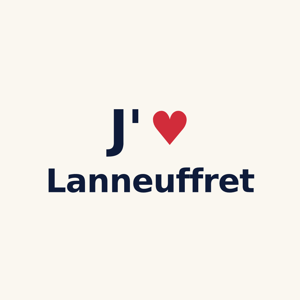 Tasse personnalisée Lanneuffret — design J'aime Lanneuffret
