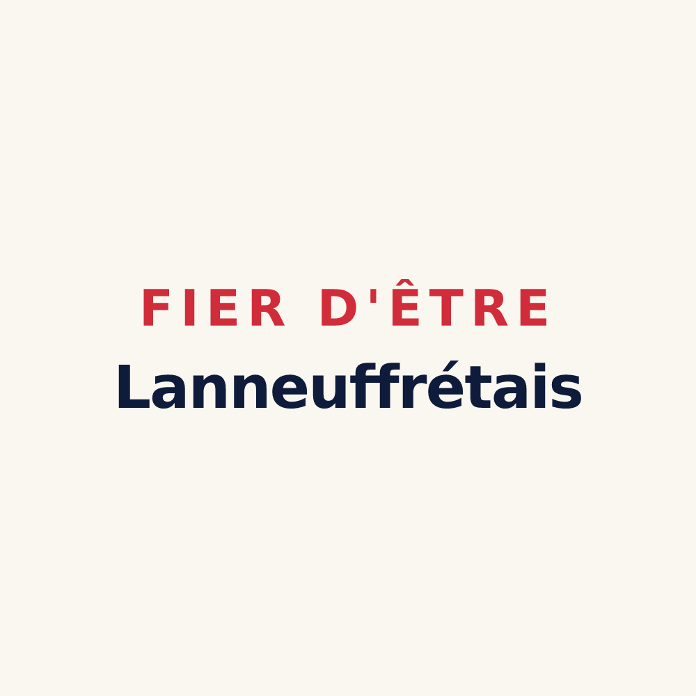 Tasse « Fier d'être Lanneuffrétais » — design pour Lanneuffret