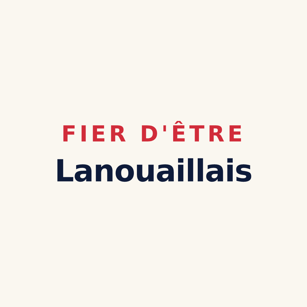 Tasse « Fier d'être Lanouaillais » — design pour Lanouaille