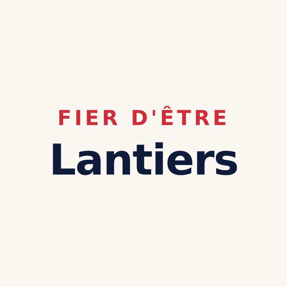 Tasse « Fier d'être Lantiers » — design pour Lans-en-Vercors