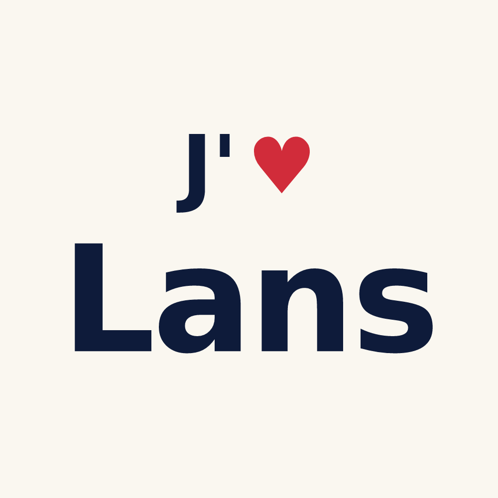 Tasse personnalisée Lans — design J'aime Lans