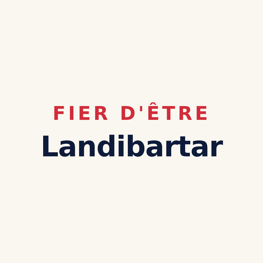Tasse « Fier d'être Landibartar » — design pour Lantabat