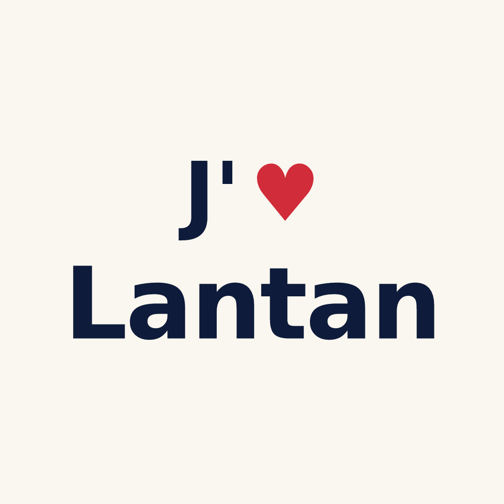 Tasse personnalisée Lantan — design J'aime Lantan