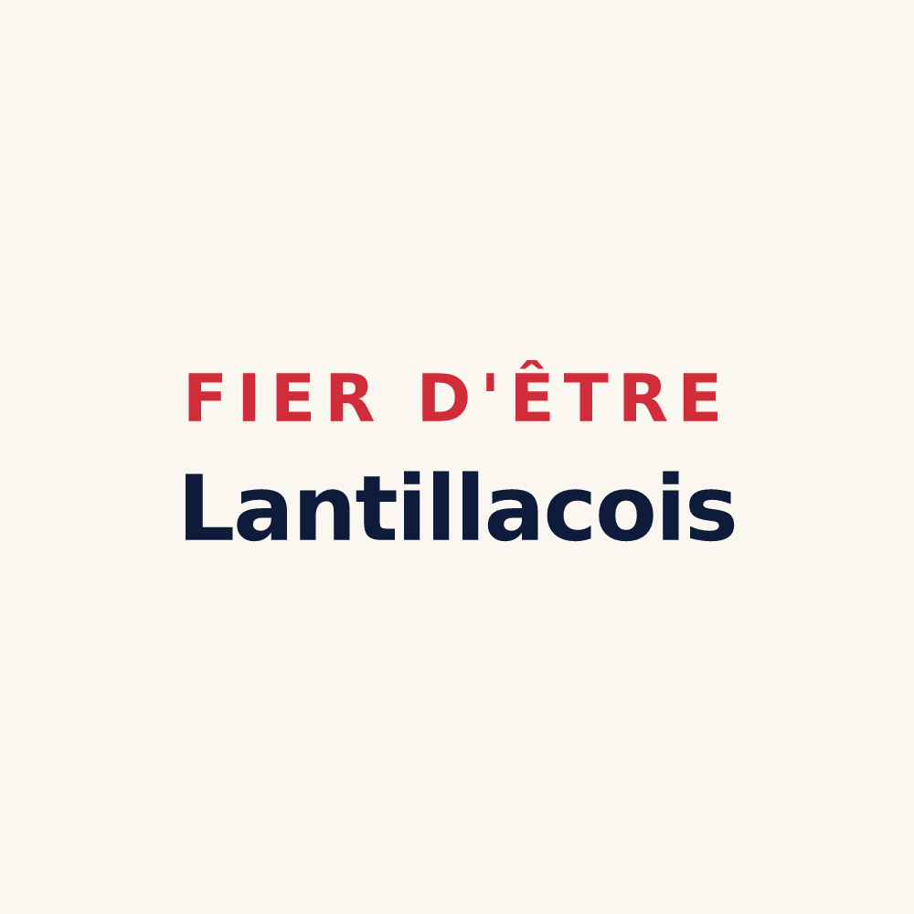 Tasse « Fier d'être Lantillacois » — design pour Lantillac