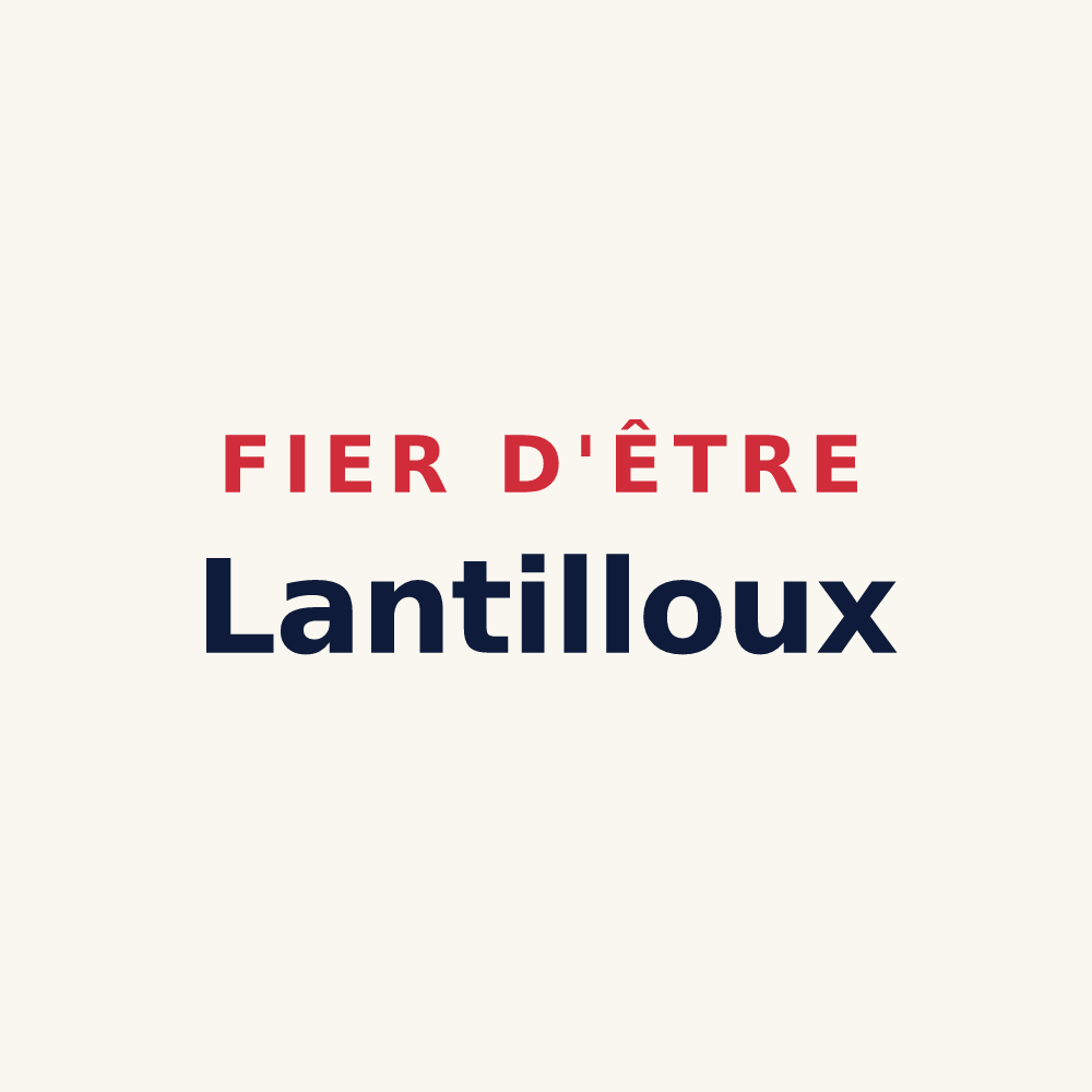 Tasse « Fier d'être Lantilloux » — design pour Lanty-sur-Aube