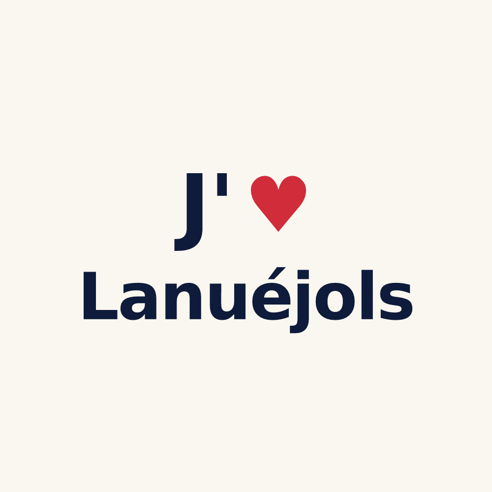 Tasse personnalisée Lanuéjols — design J'aime Lanuéjols