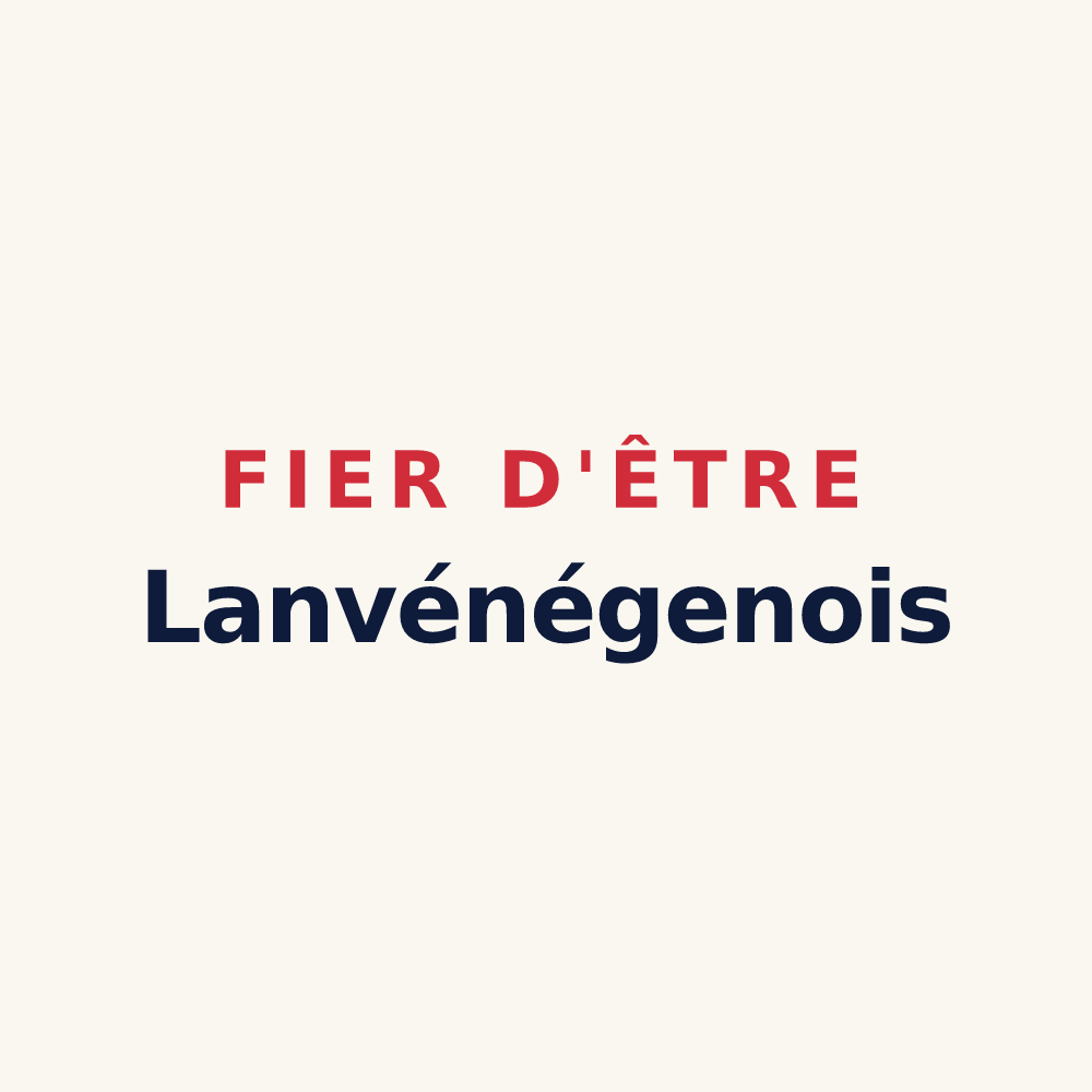 Tasse « Fier d'être Lanvénégenois » — design pour Lanvénégen