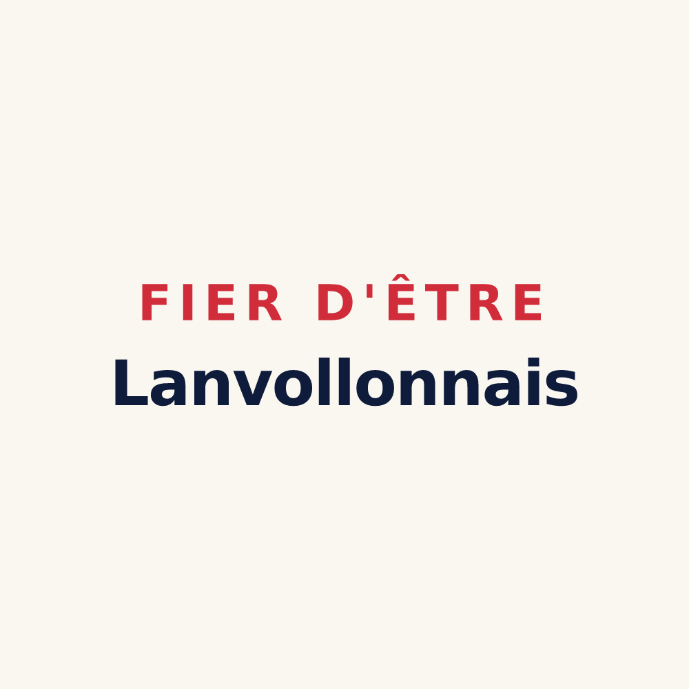 Tasse « Fier d'être Lanvollonnais » — design pour Lanvollon