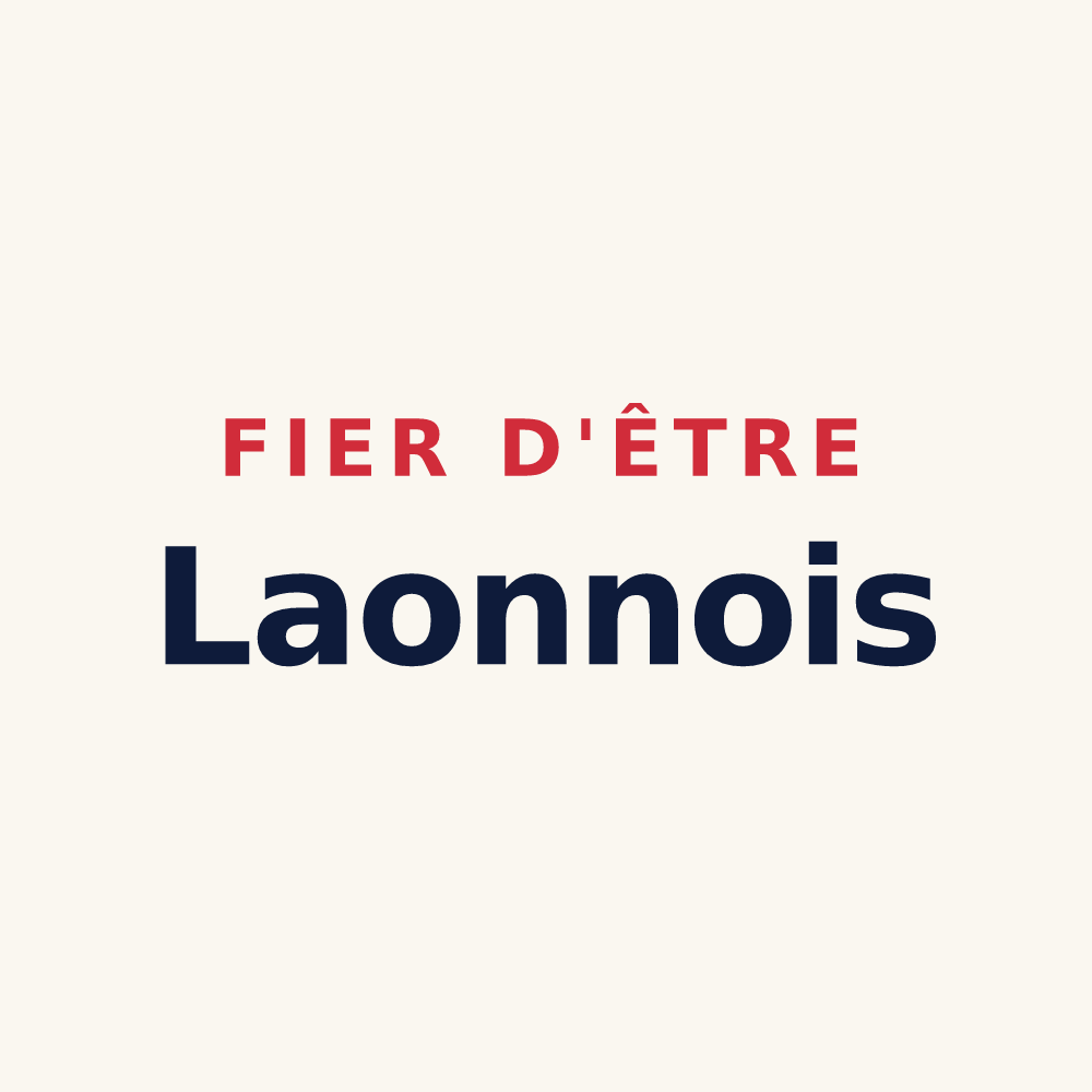 Tasse « Fier d'être Laonnois » — design pour Laon