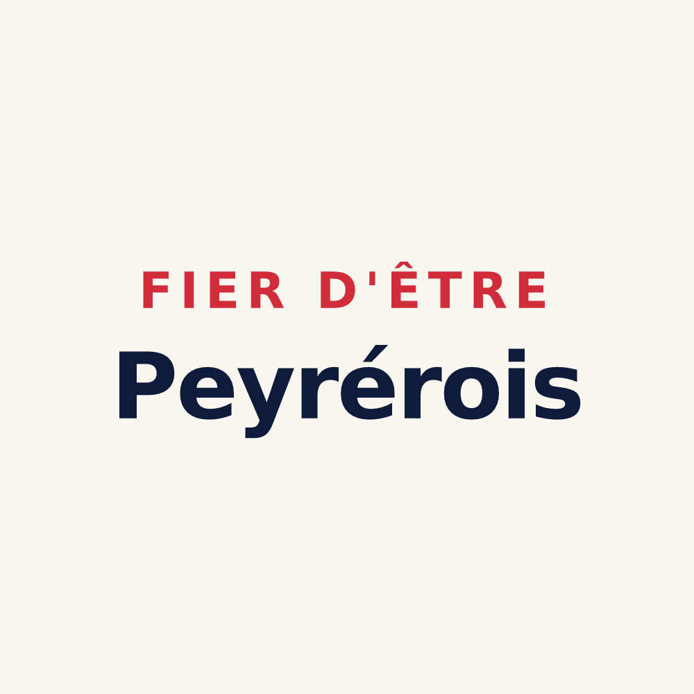 Tasse « Fier d'être Peyrérois » — design pour Lapeyrère