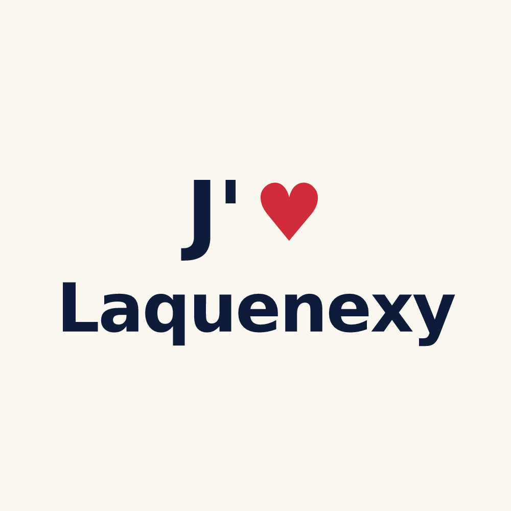 Tasse personnalisée Laquenexy — design J'aime Laquenexy
