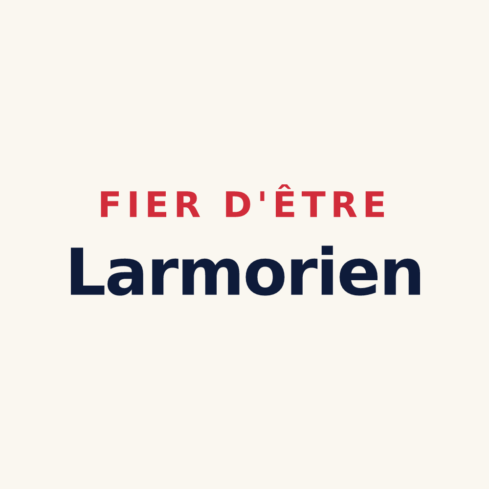 Tasse « Fier d'être Larmorien » — design pour Larmor-Plage