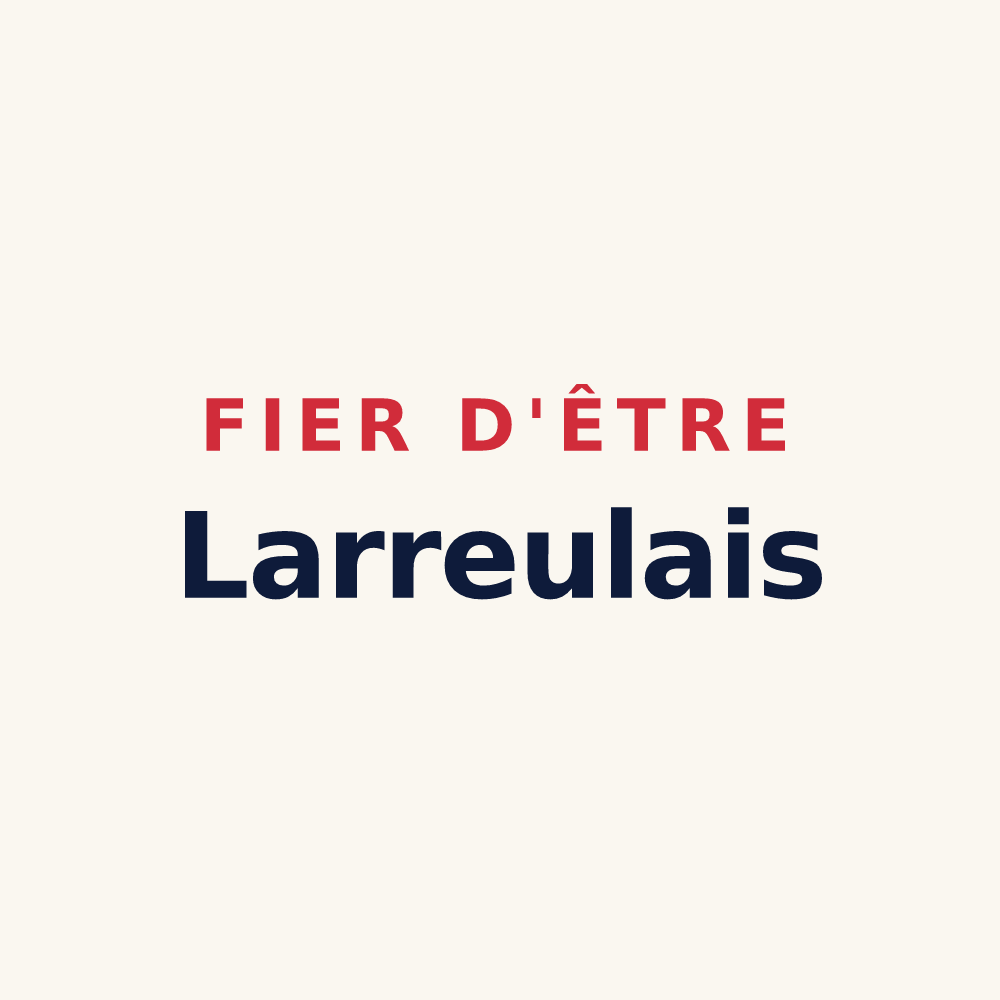Tasse « Fier d'être Larreulais » — design pour Larreule