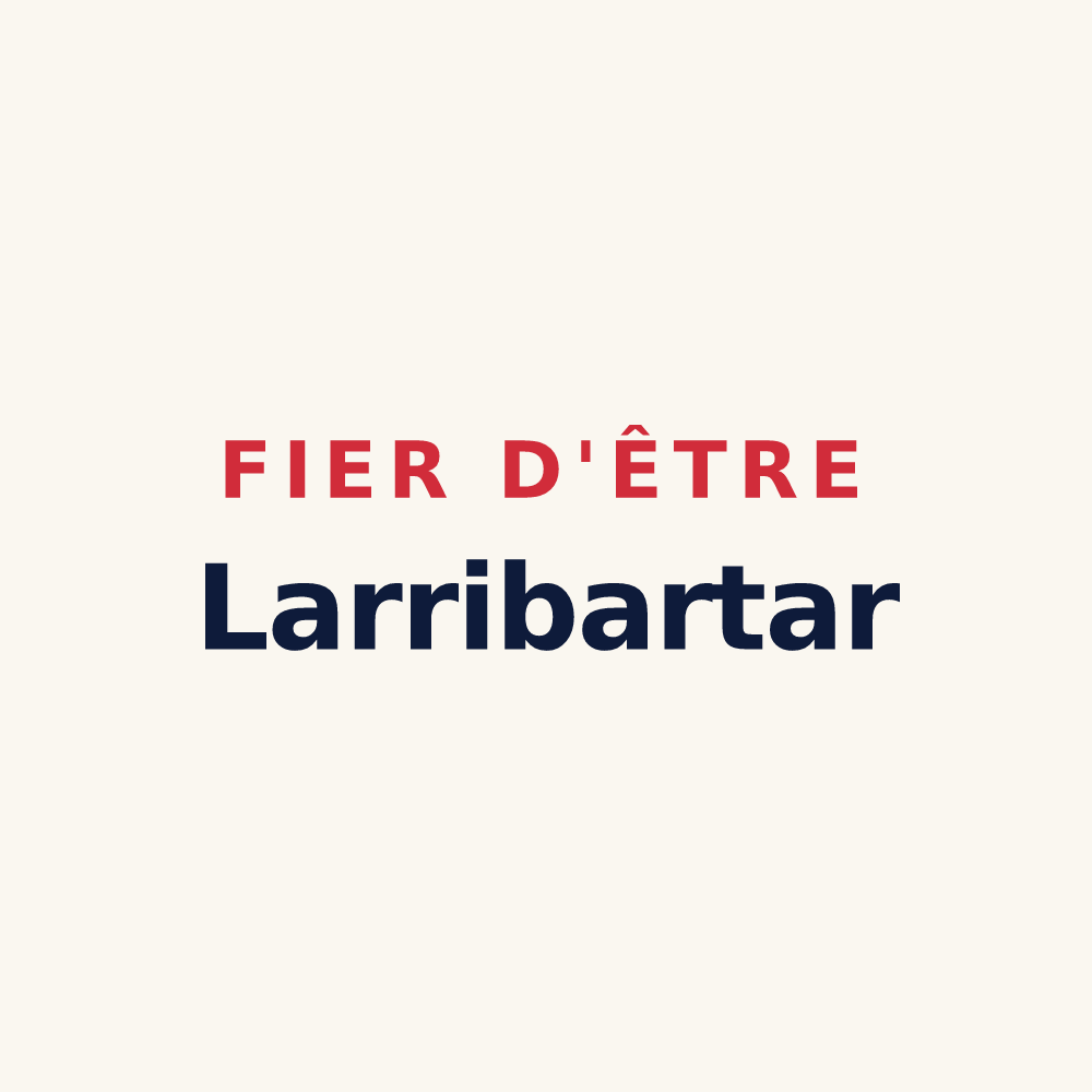 Tasse « Fier d'être Larribartar » — design pour Larribar-Sorhapuru