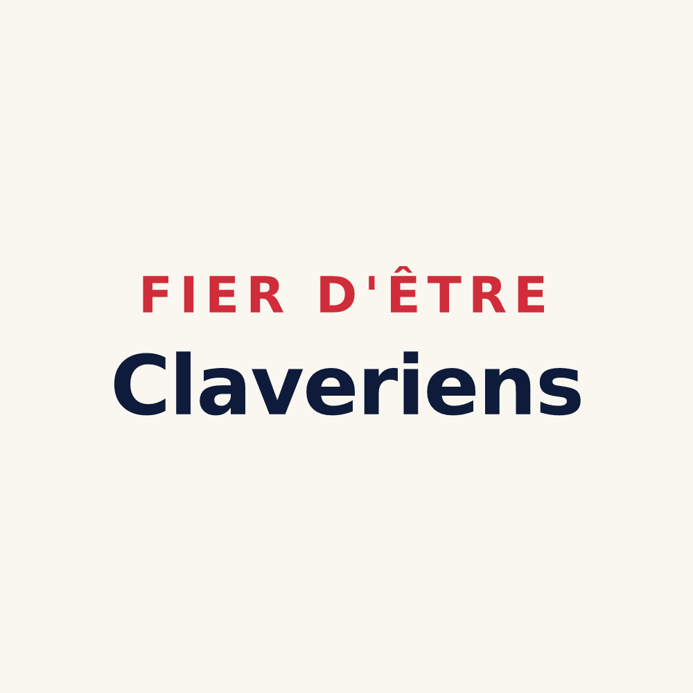 Tasse « Fier d'être Claveriens » — design pour Lasclaveries