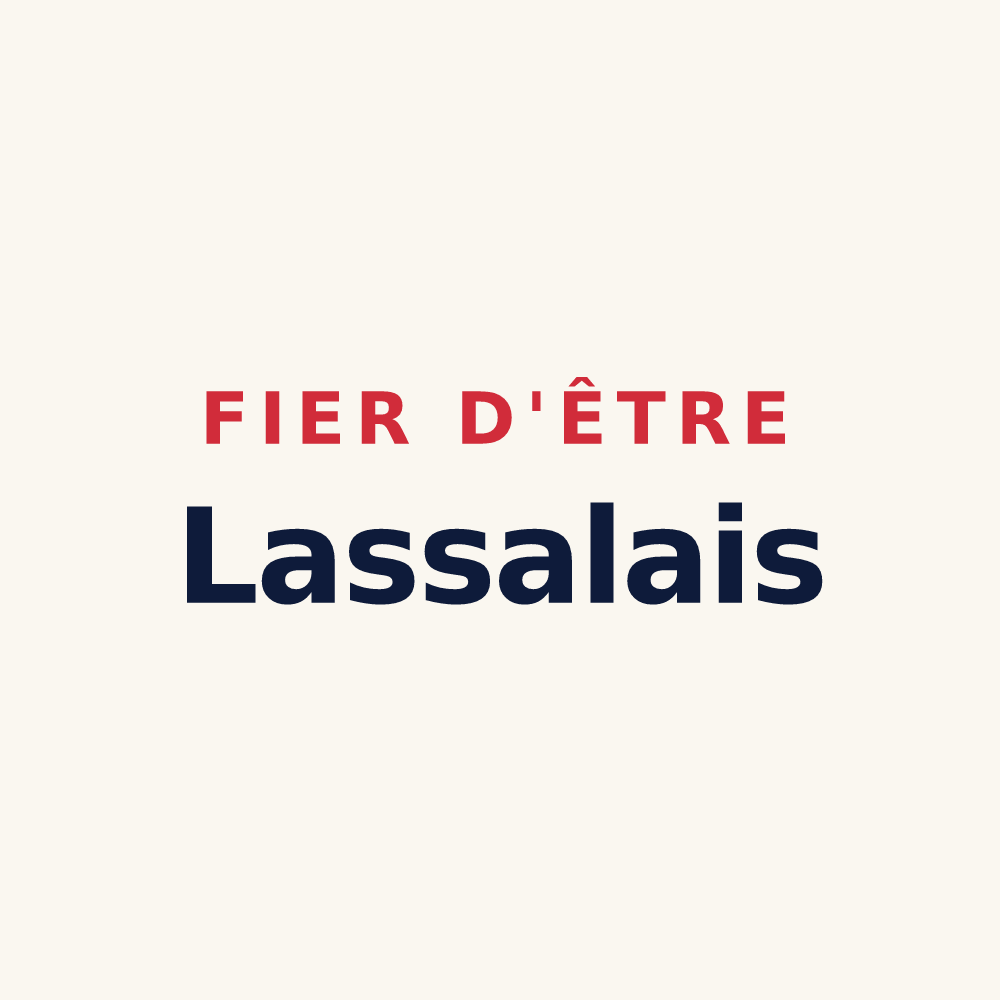 Tasse « Fier d'être Lassalais » — design pour Lassales
