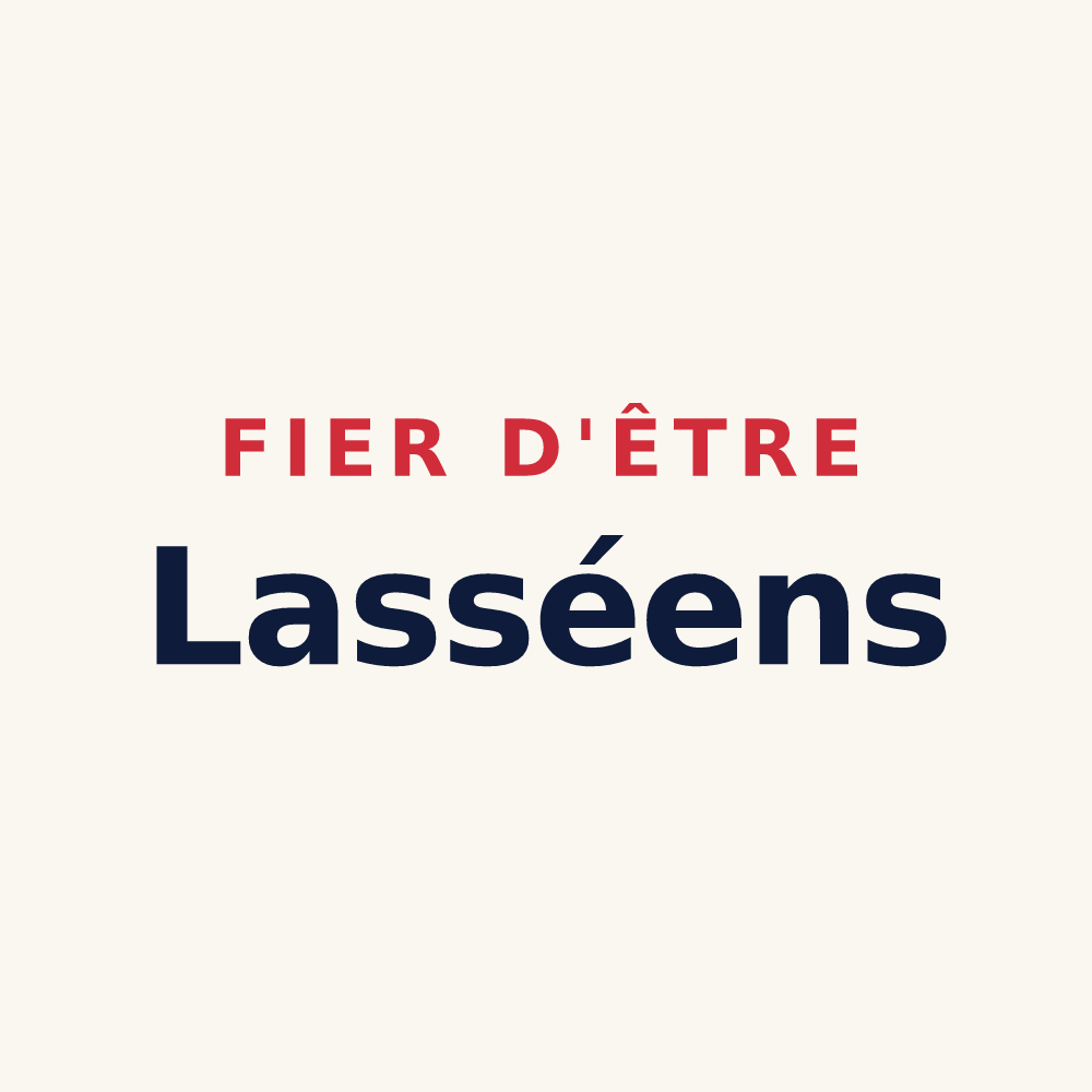 Tasse « Fier d'être Lasséens » — design pour Lassay-sur-Croisne