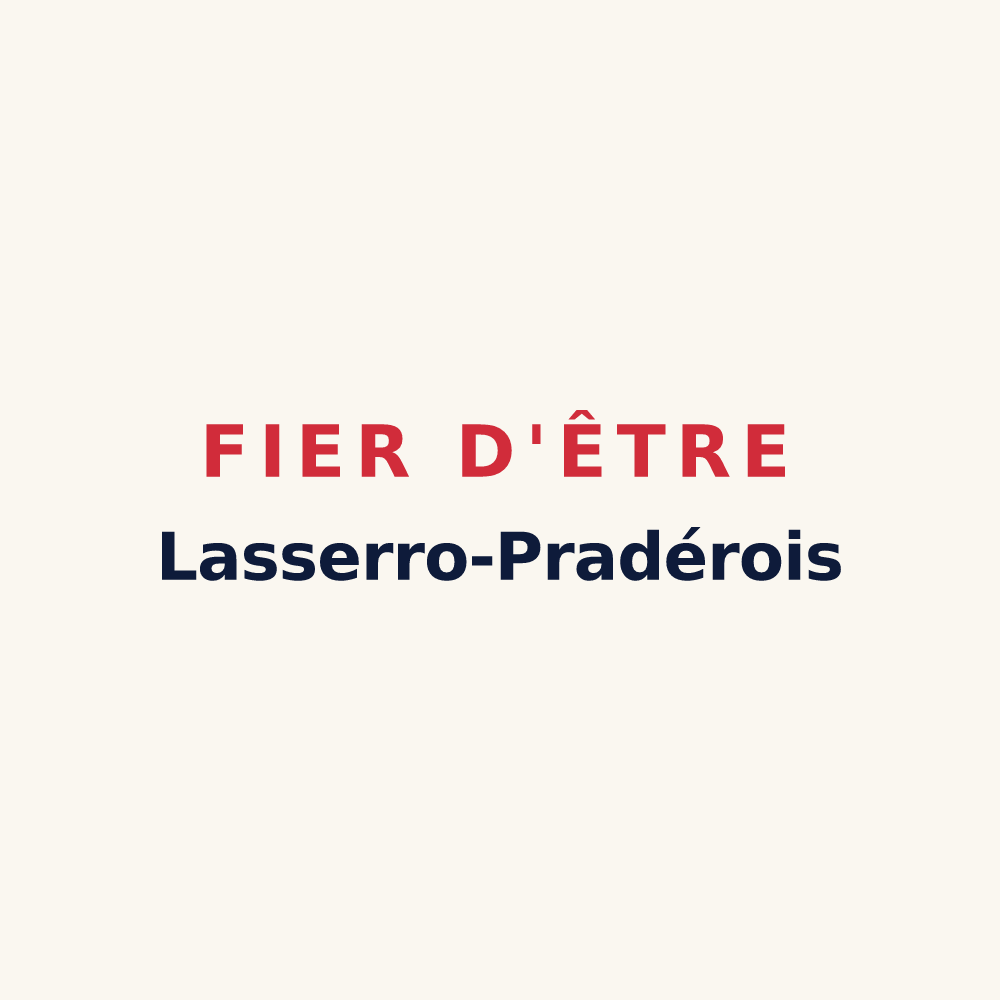 Tasse « Fier d'être Lasserro-Pradérois » — design pour Lasserre-Pradère