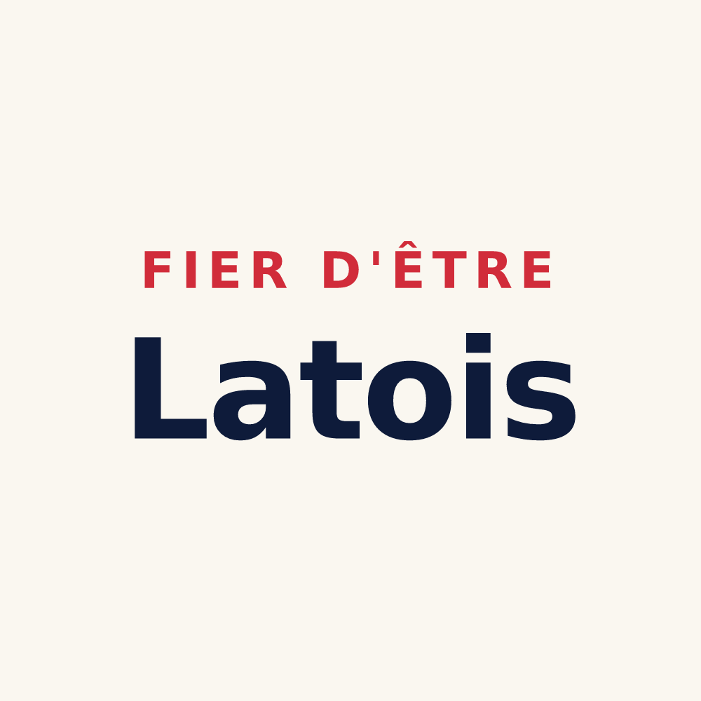 Tasse « Fier d'être Latois » — design pour Latoue