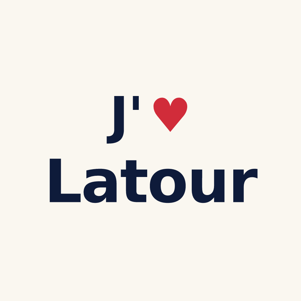 Tasse personnalisée Latour — design J'aime Latour