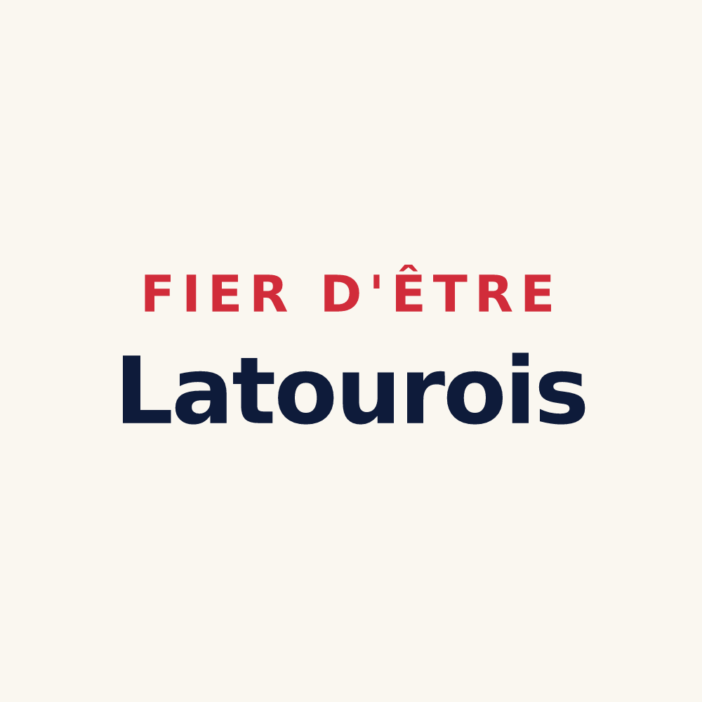 Tasse « Fier d'être Latourois » — design pour Latour