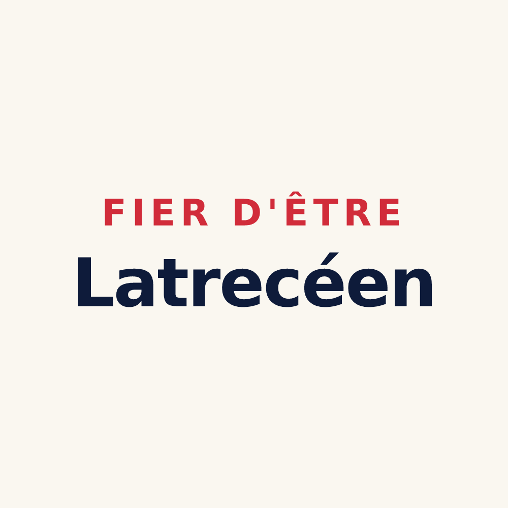 Tasse « Fier d'être Latrecéen » — design pour Latrecey-Ormoy-sur-Aube