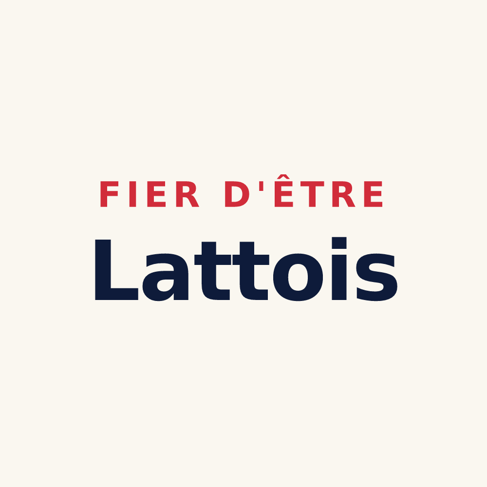 Tasse « Fier d'être Lattois » — design pour Lattes
