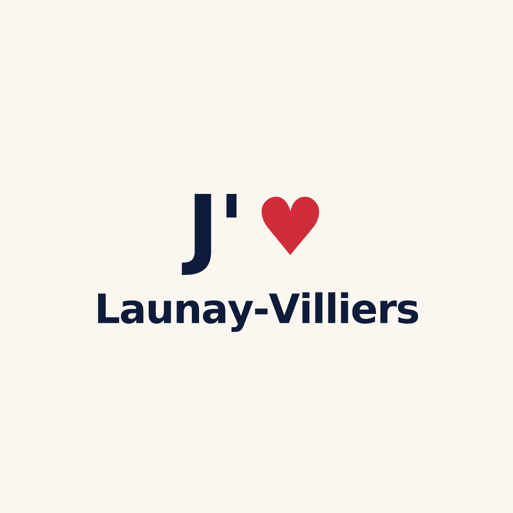 Tasse personnalisée Launay-Villiers — design J'aime Launay-Villiers