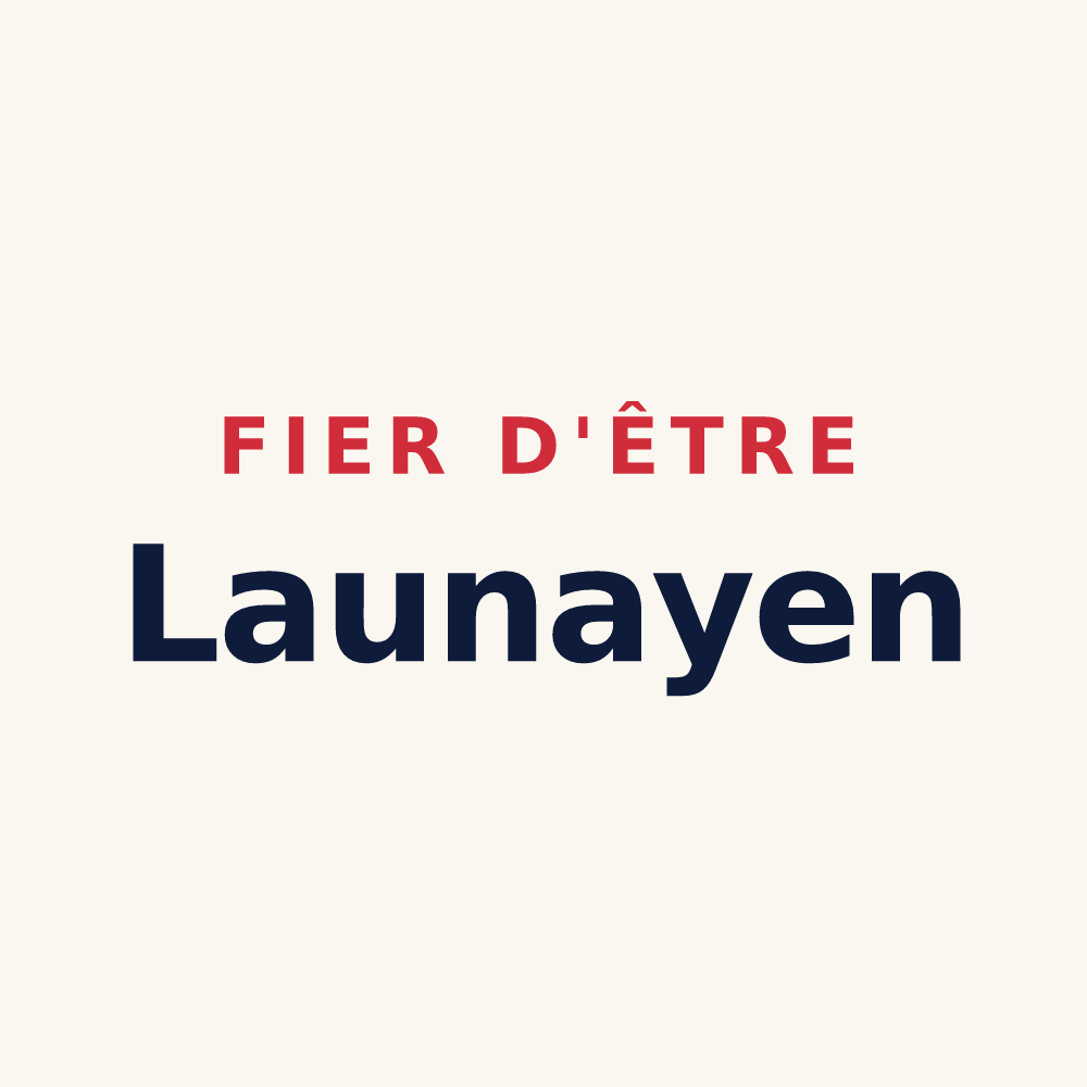 Tasse « Fier d'être Launayen » — design pour Launay