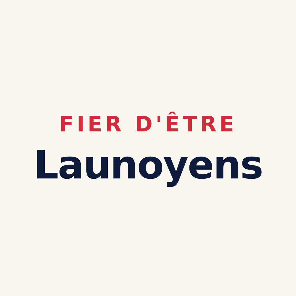 Tasse « Fier d'être Launoyens » — design pour Launoy