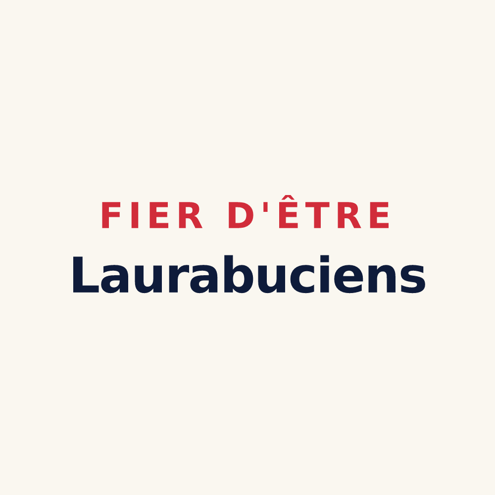 Tasse « Fier d'être Laurabuciens » — design pour Laurabuc