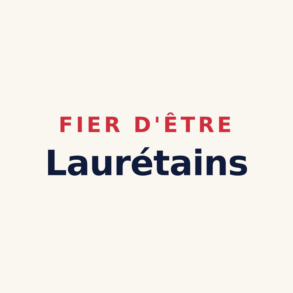 Tasse « Fier d'être Laurétains » — design pour Lauret
