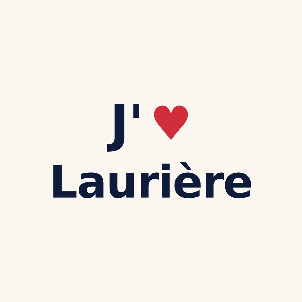 Tasse personnalisée Laurière — design J'aime Laurière