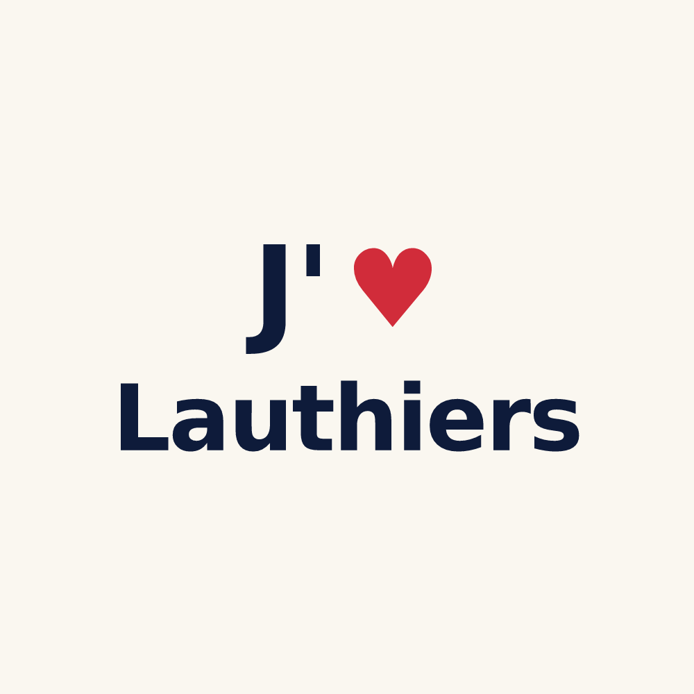 Tasse personnalisée Lauthiers — design J'aime Lauthiers