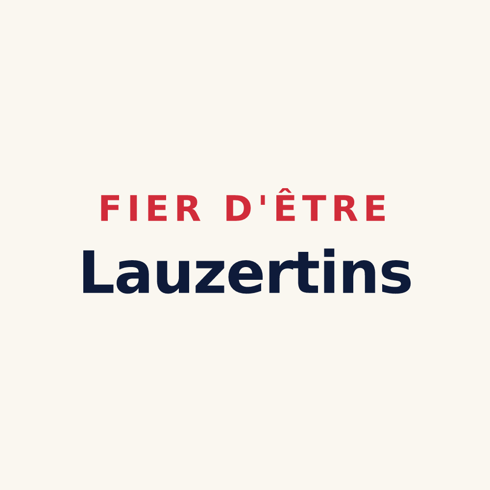 Tasse « Fier d'être Lauzertins » — design pour Lauzerte