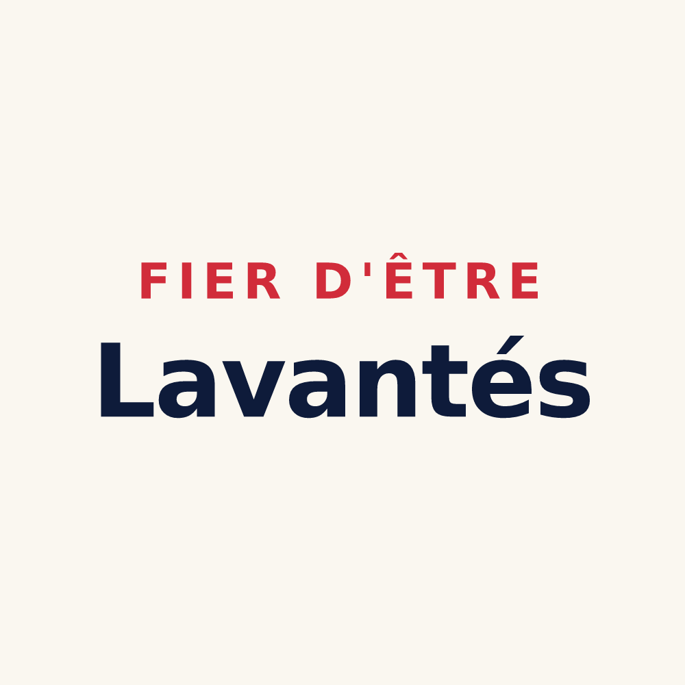 Tasse « Fier d'être Lavantés » — design pour Lavans-lès-Dole