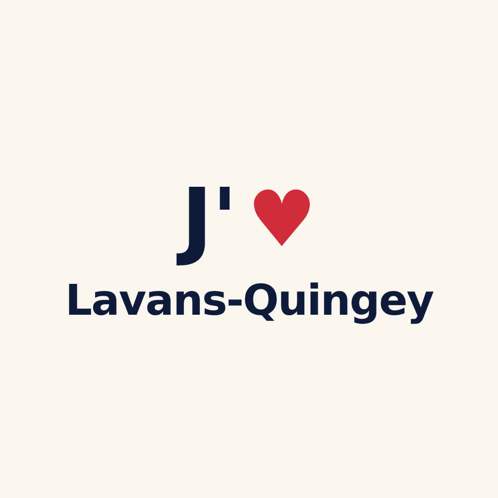 Tasse personnalisée Lavans-Quingey — design J'aime Lavans-Quingey