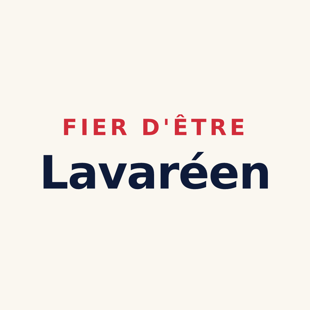 Tasse « Fier d'être Lavaréen » — design pour Lavaré