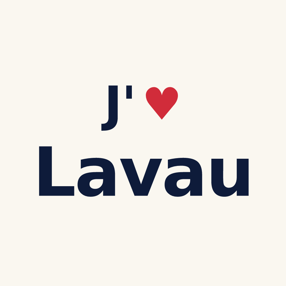 Tasse personnalisée Lavau — design J'aime Lavau