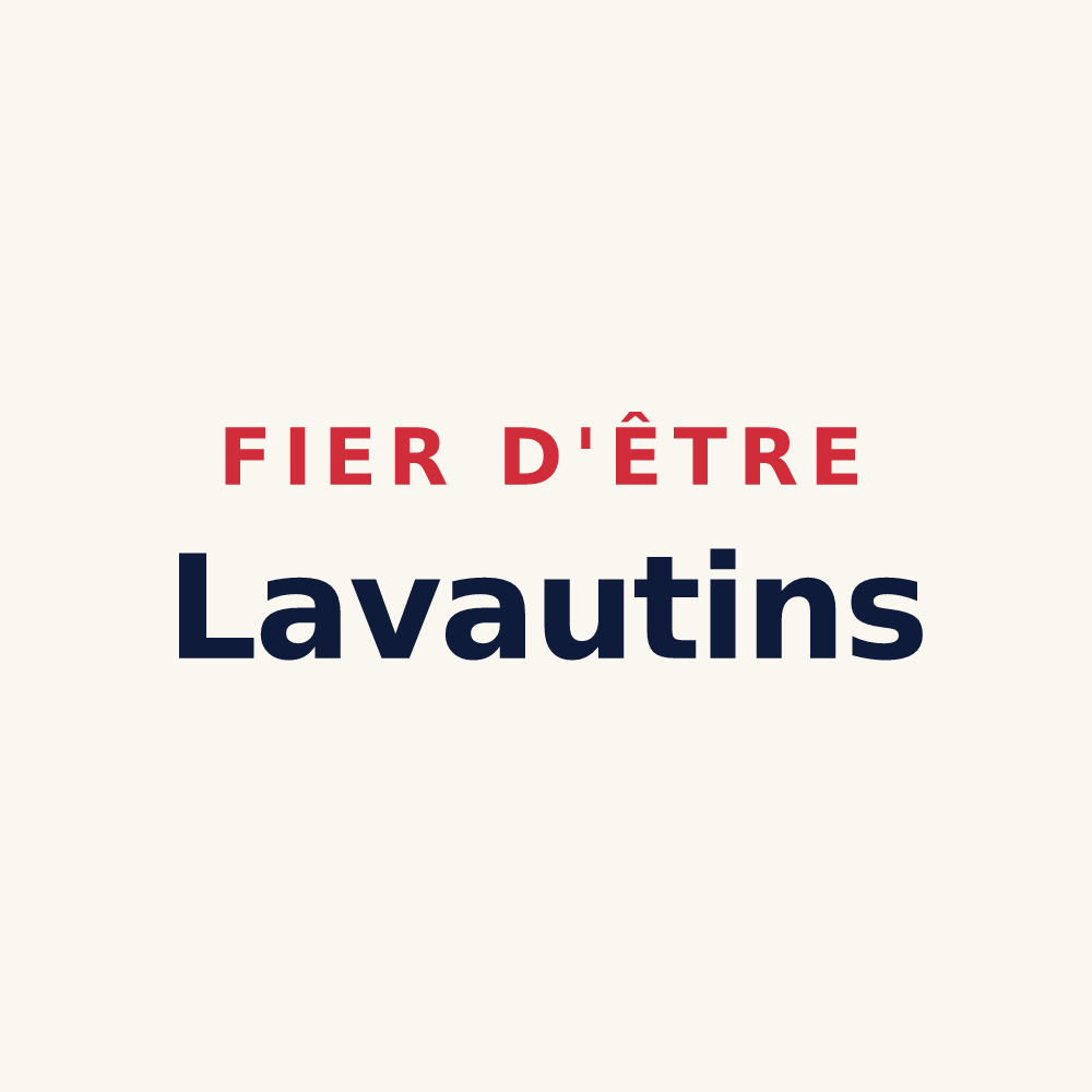 Tasse « Fier d'être Lavautins » — design pour Lavau