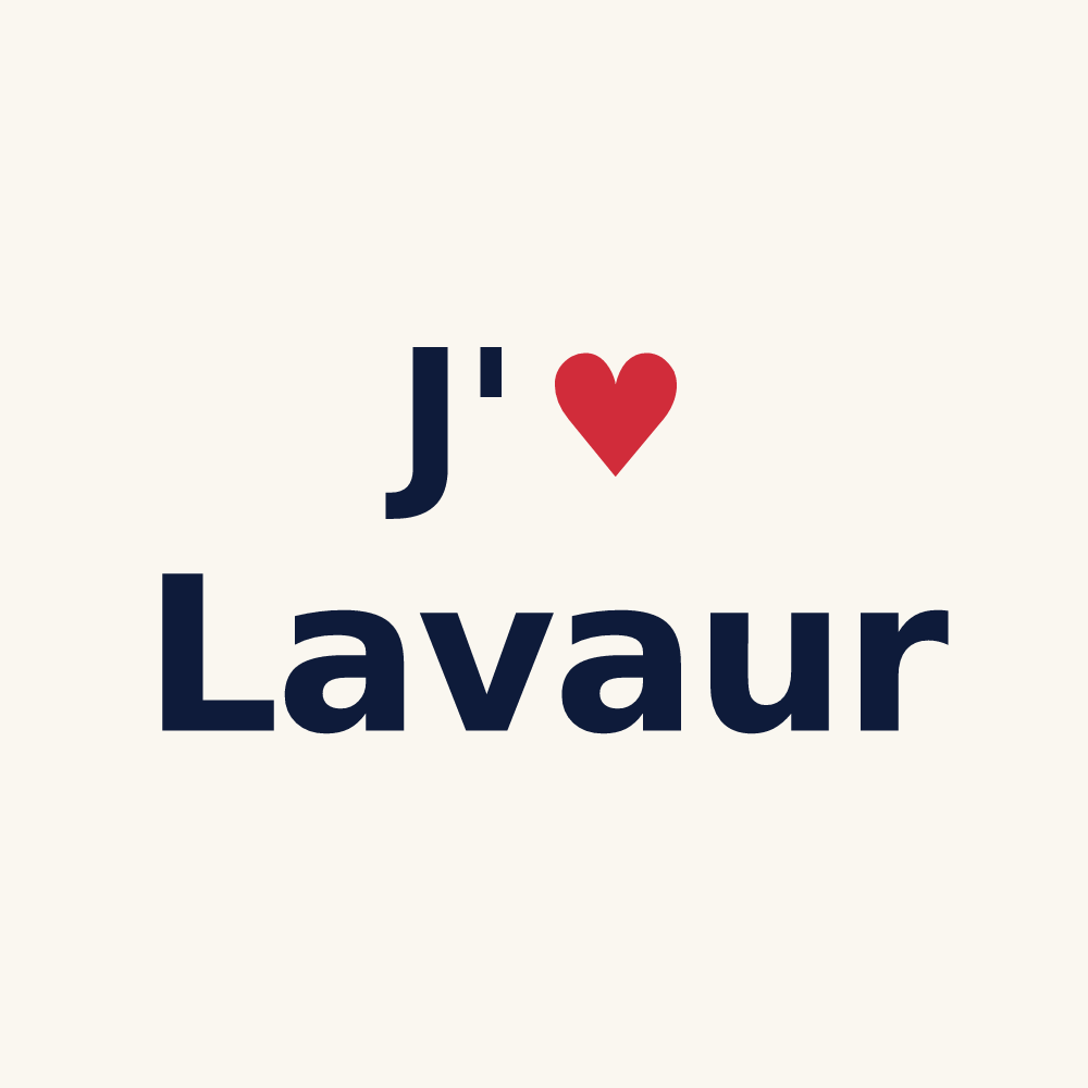 Tasse personnalisée Lavaur — design J'aime Lavaur