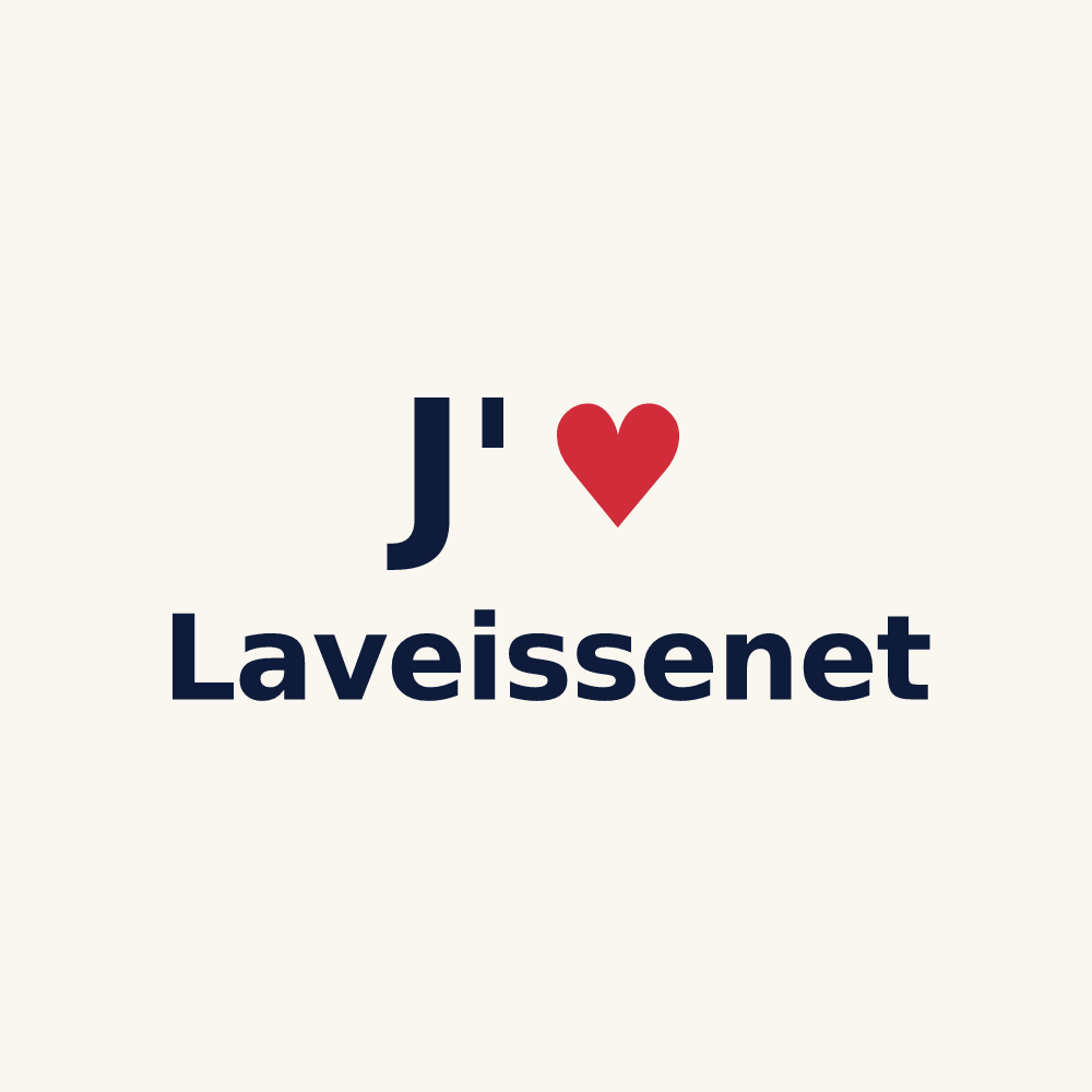 Tasse personnalisée Laveissenet — design J'aime Laveissenet