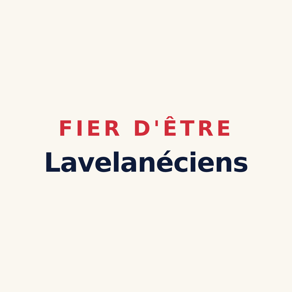 Tasse « Fier d'être Lavelanéciens » — design pour Lavelanet-de-Comminges