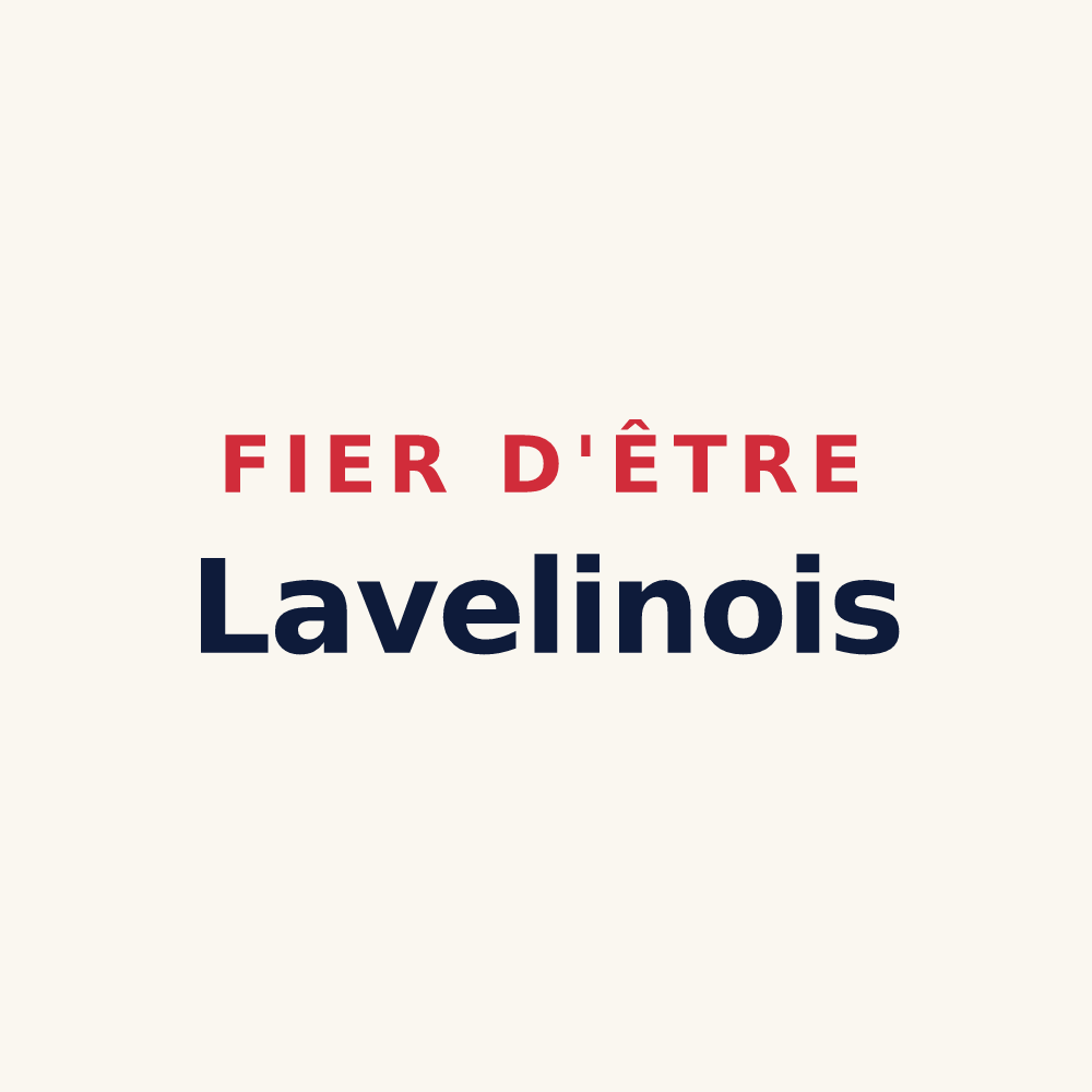Tasse « Fier d'être Lavelinois » — design pour Laveline-devant-Bruyères