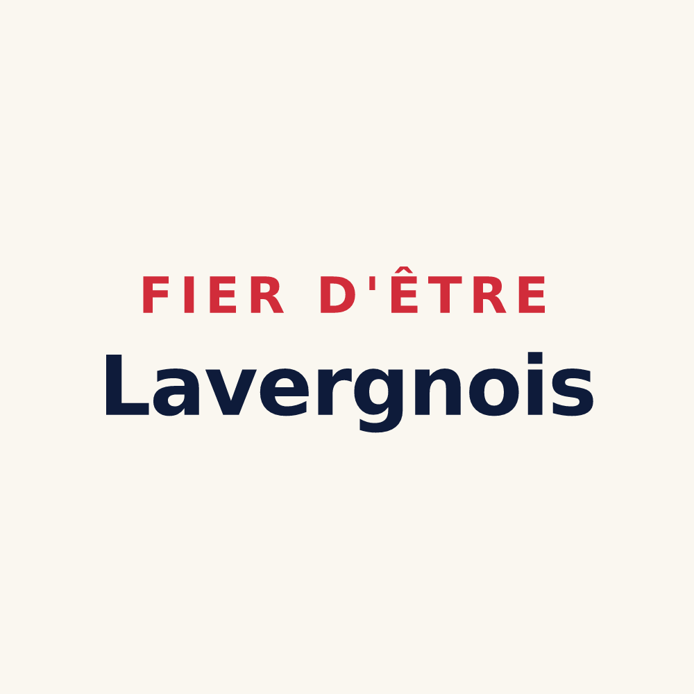 Tasse « Fier d'être Lavergnois » — design pour Lavergne