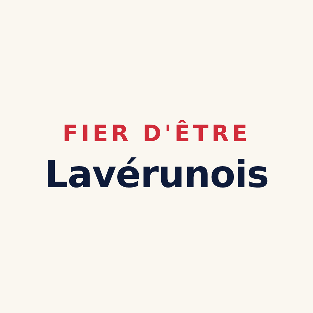Tasse « Fier d'être Lavérunois » — design pour Lavérune