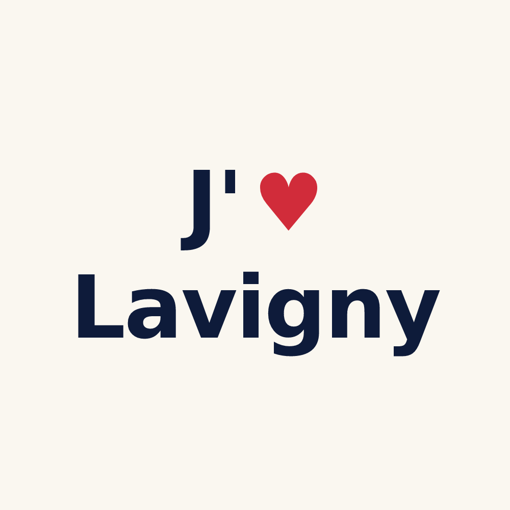 Tasse personnalisée Lavigny — design J'aime Lavigny