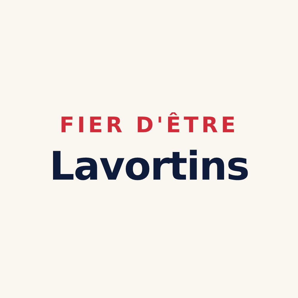 Tasse « Fier d'être Lavortins » — design pour Lavours