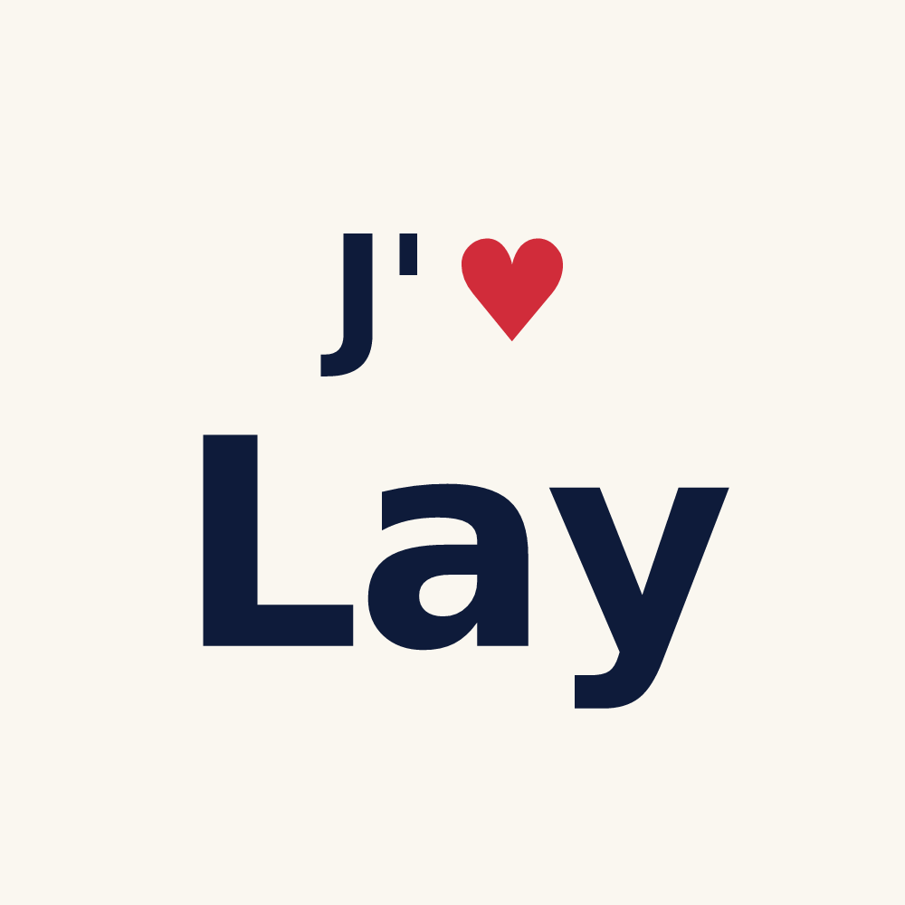 Tasse personnalisée Lay — design J'aime Lay